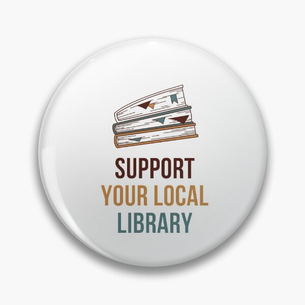 Item preview, Support your local library designed and sold by AdelDa19.