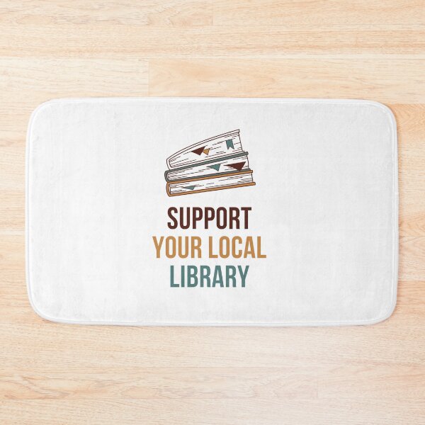 Item preview, Support your local library designed and sold by AdelDa19.