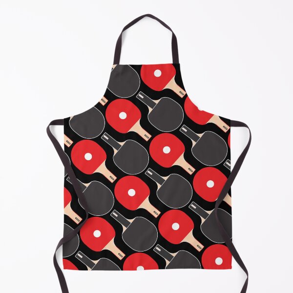Item preview, Ping Pong Paddle and Ball Pattern (Black) designed and sold by BuiceJox.