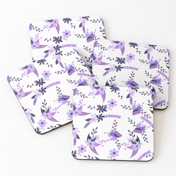 Item preview, Purple Floral Arrangement Pattern designed and sold by everything4eva.
