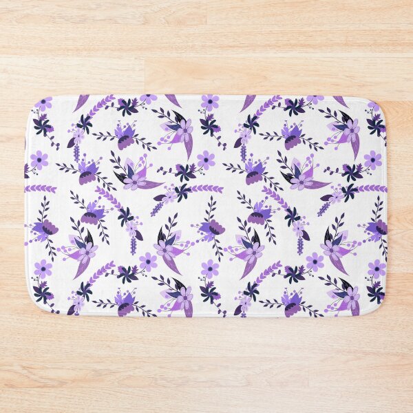 Item preview, Purple Floral Arrangement Pattern designed and sold by everything4eva.