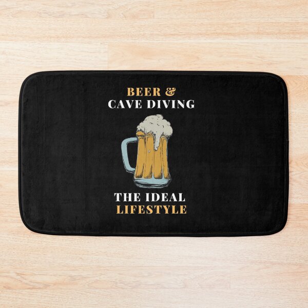 Item preview, Beer and cave diving life designed and sold by SnowballStep.