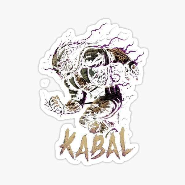 Sticker Face - SHAO KAHN Sticker for Sale by adriancajili