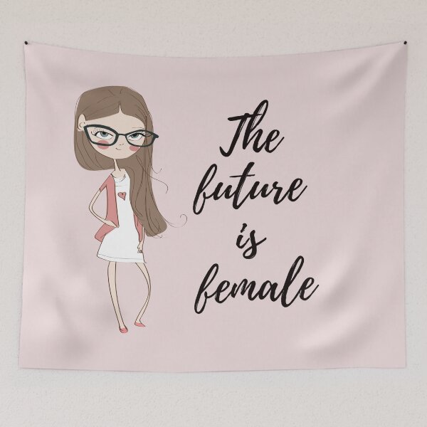 Item preview, The future is female (feminism quote) designed and sold by Nesro34.