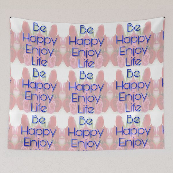 Item preview, Be Happy Enjoy Life designed and sold by 59SHOP24.