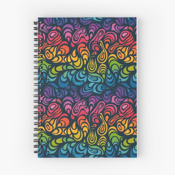 Item preview, Rainbow Swirls Paisley Pattern designed and sold by lmcvinco.