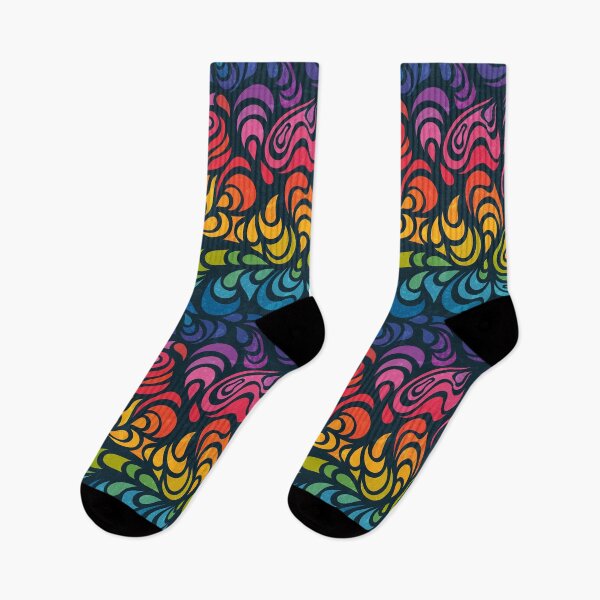 Item preview, Rainbow Swirls Paisley Pattern designed and sold by lmcvinco.