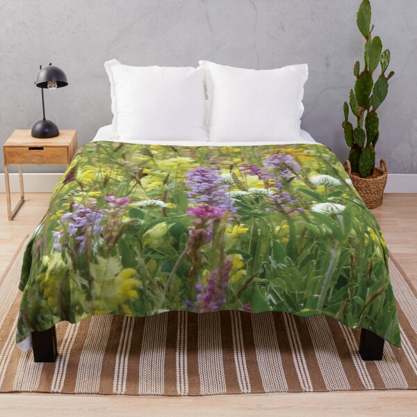 Item preview, Wild Orchids Growing in a Meadow designed and sold by PlanetPrints.