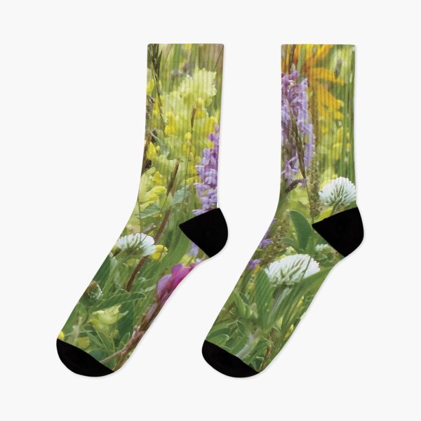 Item preview, Wild Orchids Growing in a Meadow designed and sold by PlanetPrints.