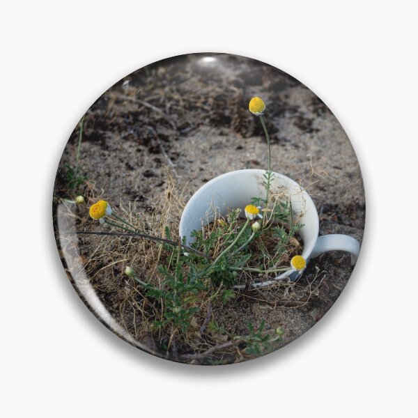 Item preview, Chamomile growing in a mug designed and sold by Life-s-A-Hike.