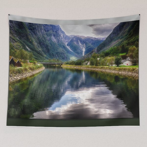 Item preview, Nærøyfjord - Gudvangen, Norway designed and sold by Kathy Weaver.