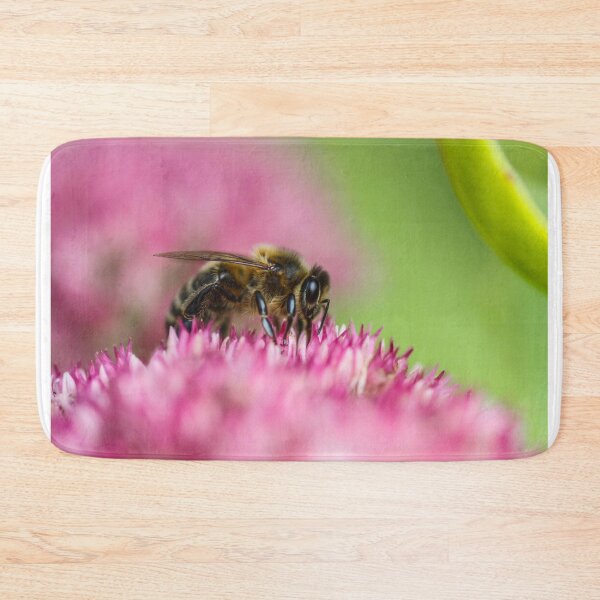 Item preview, Bee collecting pollen designed and sold by kestellimagery.