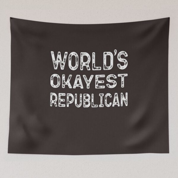 Item preview, World's Okayest Republican designed and sold by AscendMerch.