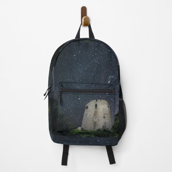 Item preview, Ancient Tower Under a Starry Night designed and sold by clemadphotoart.