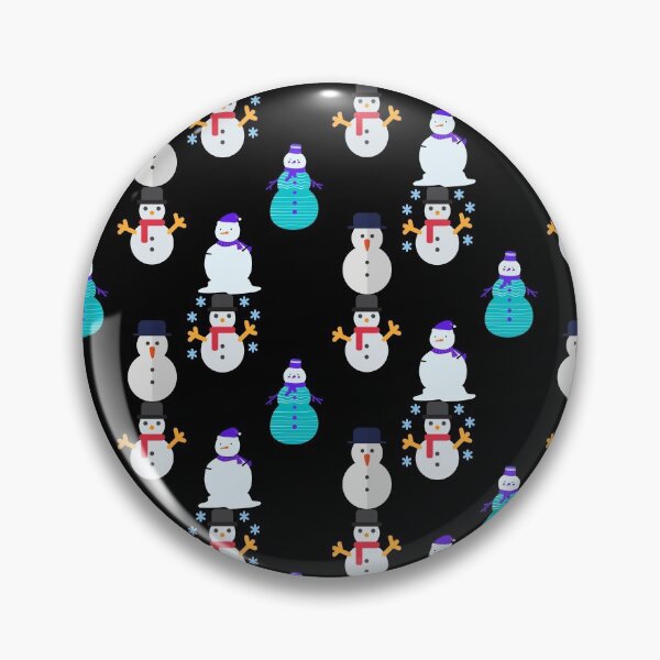 Item preview, little snowman pattern (black) designed and sold by cute105.
