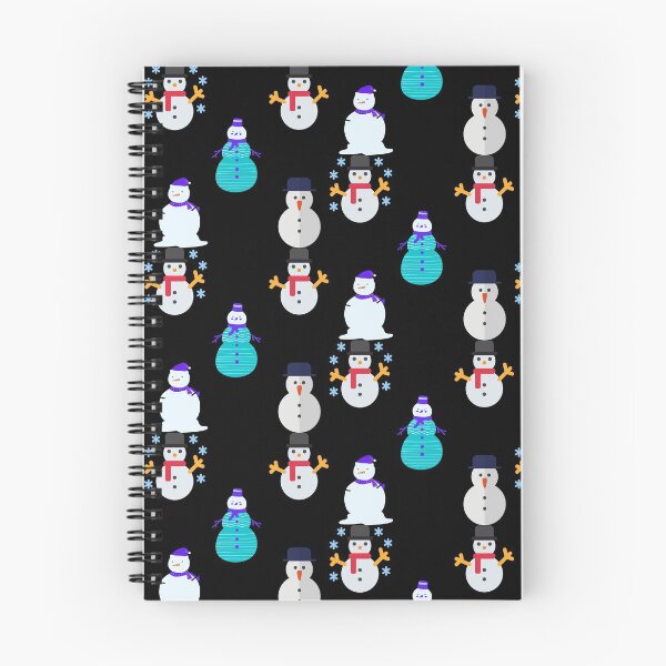 Item preview, little snowman pattern (black) designed and sold by cute105.