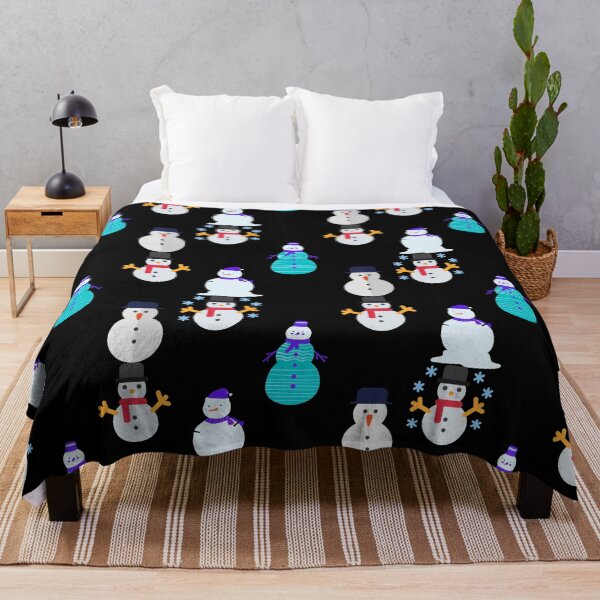 Item preview, little snowman pattern (black) designed and sold by cute105.