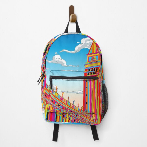 Item preview, Saint Mark Bell Tower in Rainbow designed and sold by aurielaki.