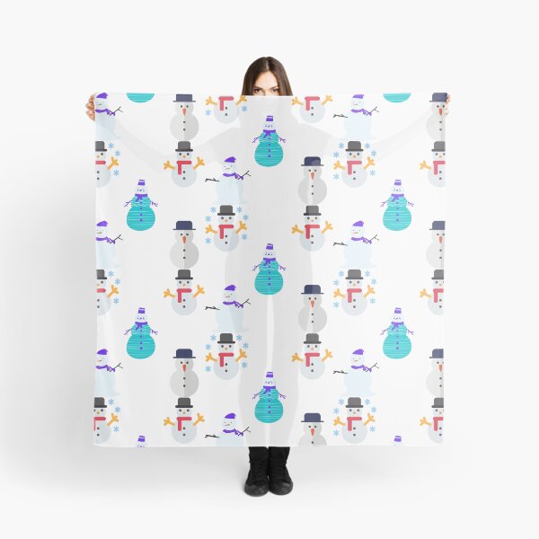 Item preview, little snowman pattern (white) designed and sold by cute105.