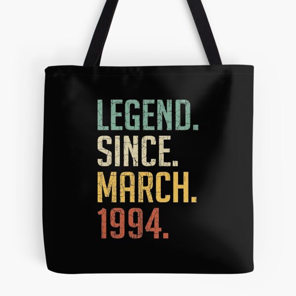 Item preview, Legend Since March 1994 27th Birthday Gift 27 Years Old Vintage March 1994 designed and sold by Takatv.