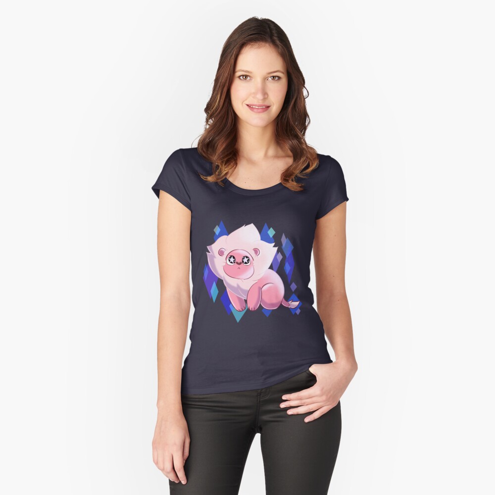 SU - Starry Eyed Lion Fitted Scoop T-Shirt