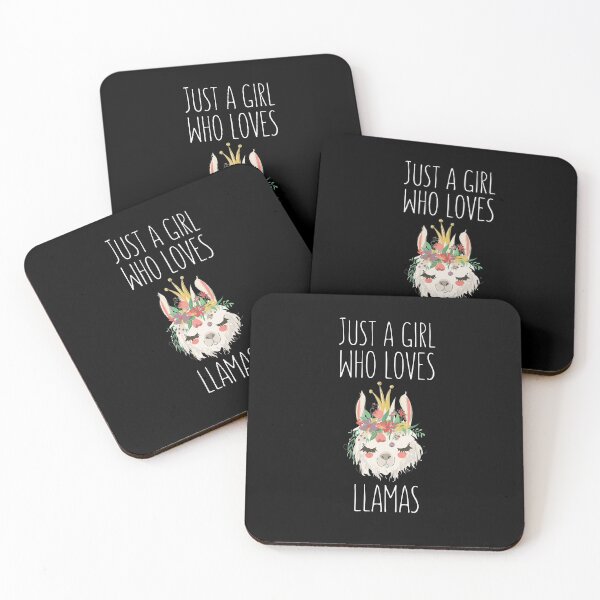 Item preview, Copy of Just A Girl Who Loves Llamas designed and sold by BadJokesClub.
