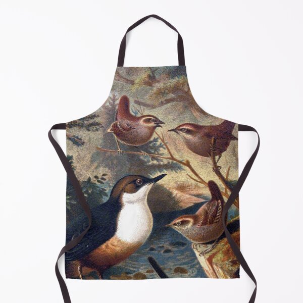 Item preview, dipper wagtails and wrens  designed and sold by Vintage Designs +.