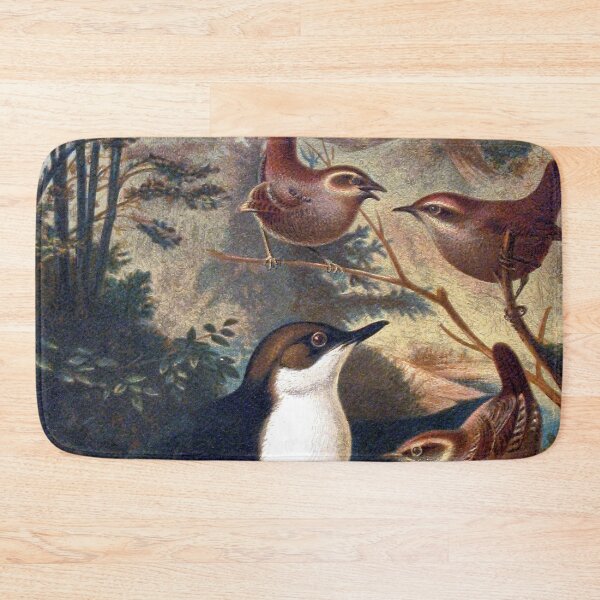 Item preview, dipper wagtails and wrens  designed and sold by Vintage Designs +.