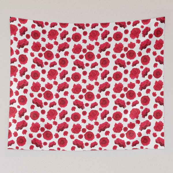 Item preview, Red flowers real roses pack pattern designed and sold by KRISTAHR.
