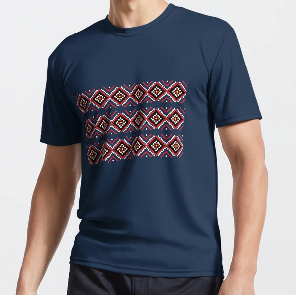 Manobo Print II Active T-Shirt