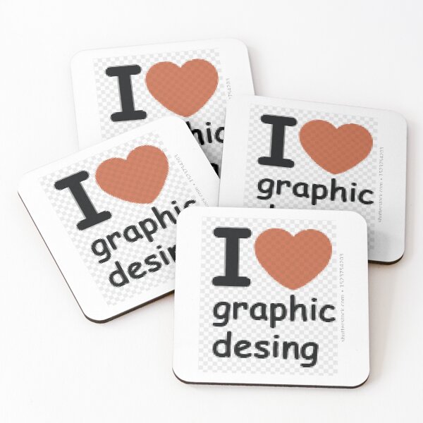 Item preview, I HEART GRAPHIC DESING designed and sold by AvengingMeteor.