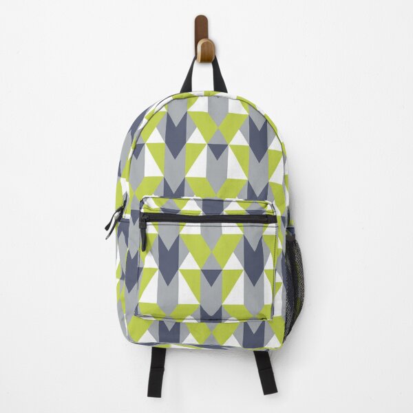 Item preview, Yellow Grey Arrow and Triangle Pattern designed and sold by lmcvinco.