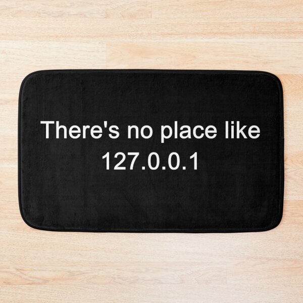Item preview, No Place Like 127.0.0.1 designed and sold by Square Dancing Gifts & Merchandise.
