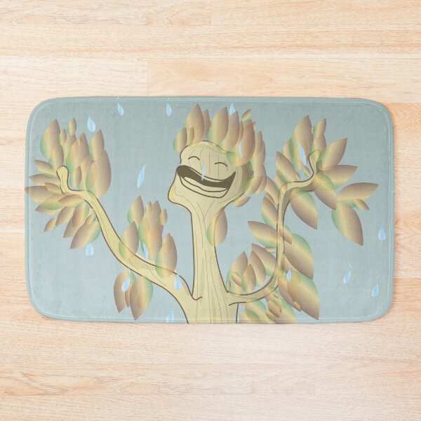 Item preview, Long live the autumn rain! (Tree and mushroom) designed and sold by Joie-et-Poesie.