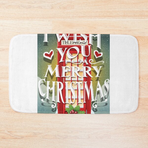 Item preview, Christmas Card with English Cabin designed and sold by aurielaki.