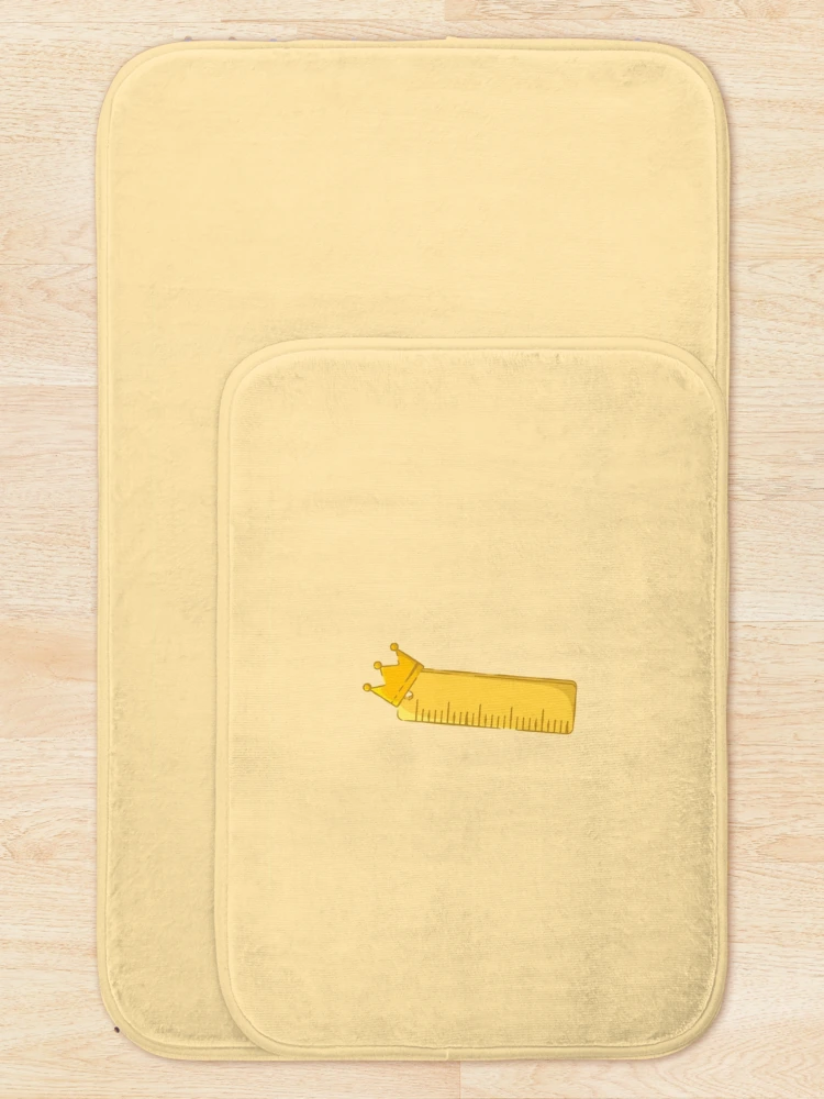 Thumbnail 5 of 6, Bath Mat, A Ruler designed and sold by Graphically marked.