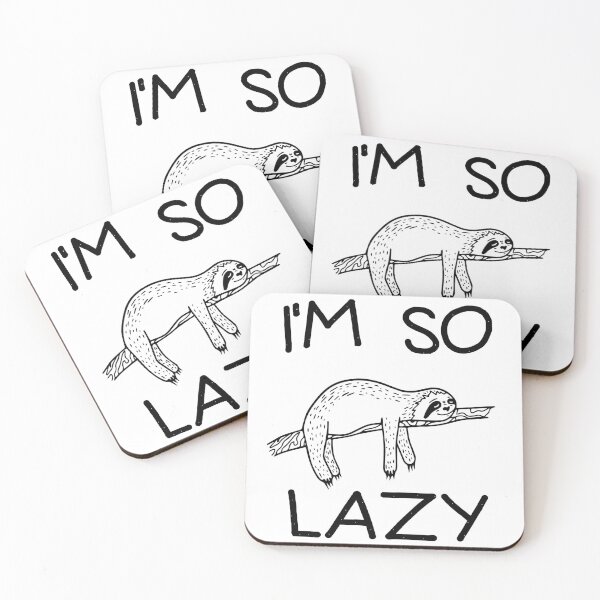 Item preview, I'm so lazy designed and sold by Mygoodees.