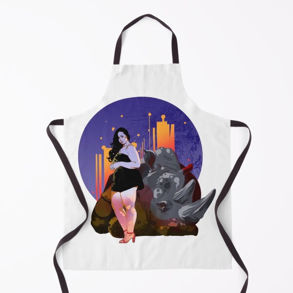 Item preview, The woman and the beast against the backdrop of the mtropolis. designed and sold by Gruzovoi.