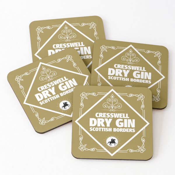 Item preview, CRESSWELL GIN Label | Border Reivers designed and sold by yourscotborders.