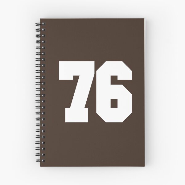 Item preview, 76 Number Cleveland Sports Seventy-Six Brown Jersey designed and sold by HelloFromAja.