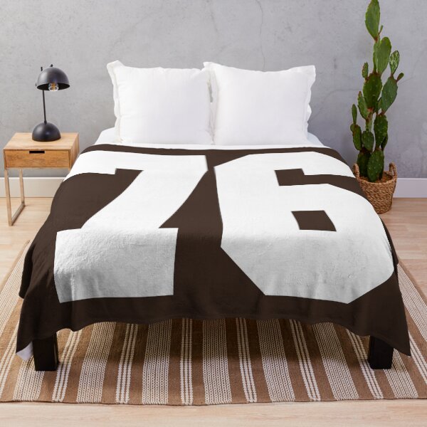Item preview, 76 Number Cleveland Sports Seventy-Six Brown Jersey designed and sold by HelloFromAja.