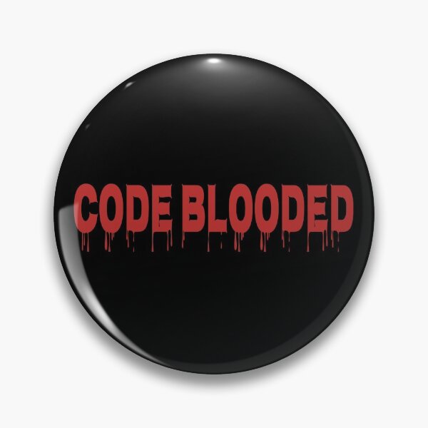 Item preview, Code Blooded Programming Coder Halloween designed and sold by jacks-tees.