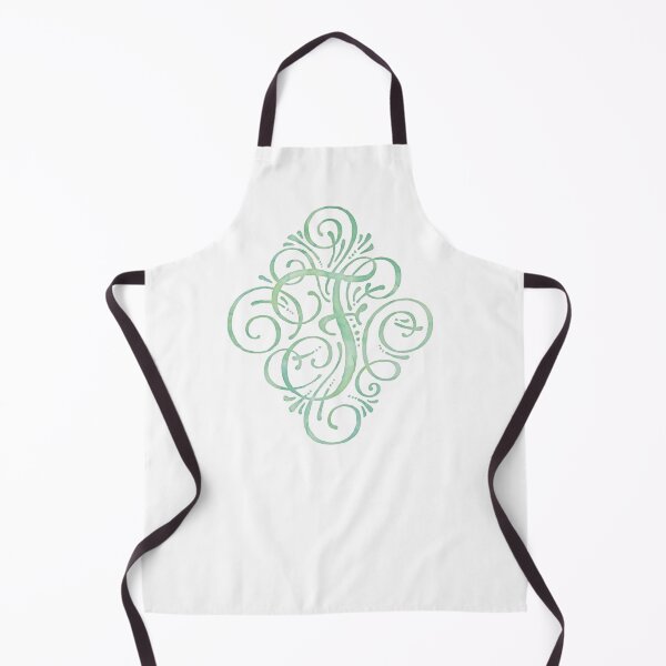 Item preview, Monogram Watercolor Calligraphy Letter F designed and sold by junkydotcom.