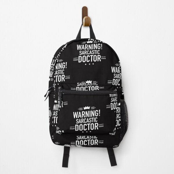 Item preview, Warning! Sarcastic Doctor designed and sold by doctors-apparel.