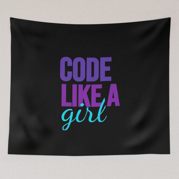 Item preview, Code Like A Girl Coder designed and sold by jacks-tees.