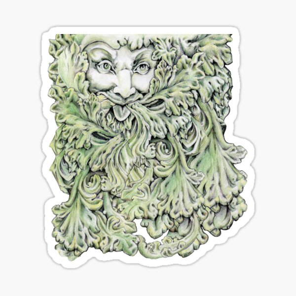 Cheeky GreenMan Sticker