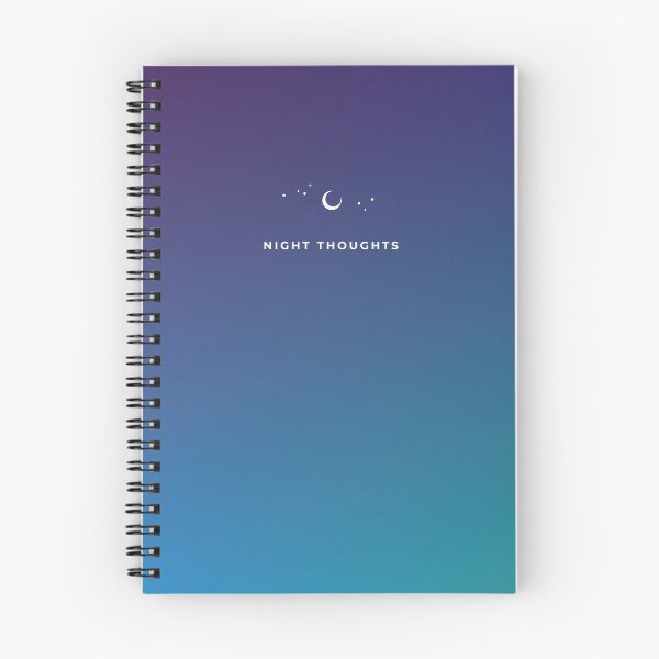 Item preview, Night Thoughts Minimalist Dreamy Gradient designed and sold by Design Therapy.