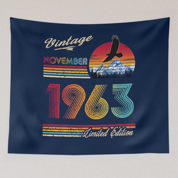 Item preview, November 1963 Birthday designed and sold by GreenSplash.