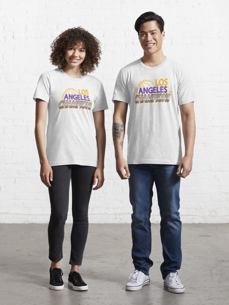 2020 Los Angeles Lakers National Basketball Association Champions Shirt -  Thefirsttees