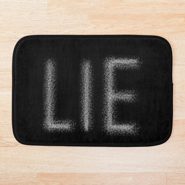 Item preview, lie minimal typography word design designed and sold by Kvyom.